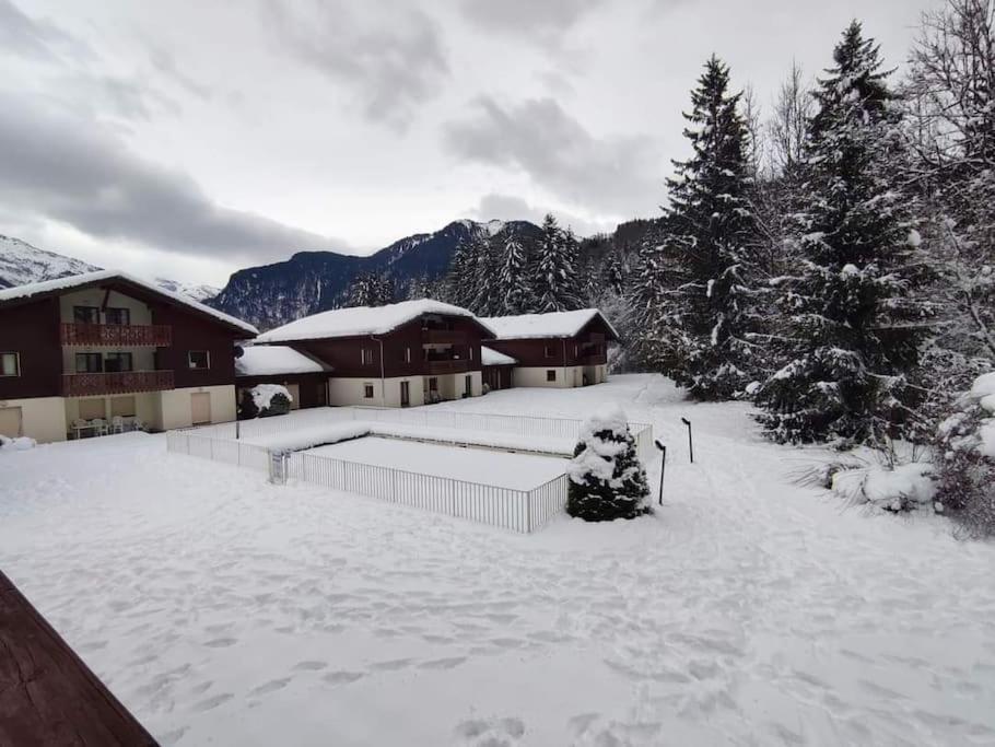 Samoens Residence Grand Tetras 4 Personnes Piscine Zewnętrze zdjęcie